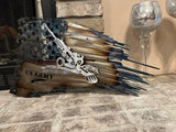 Tattered American Flag - M777 Howitzer Edition