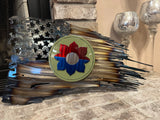 Tattered American Flag - 9th Infantry Division Edition