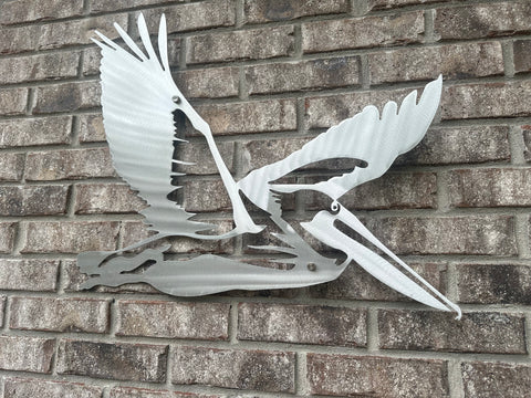Pelican Metal Art - Metal Wall Decor