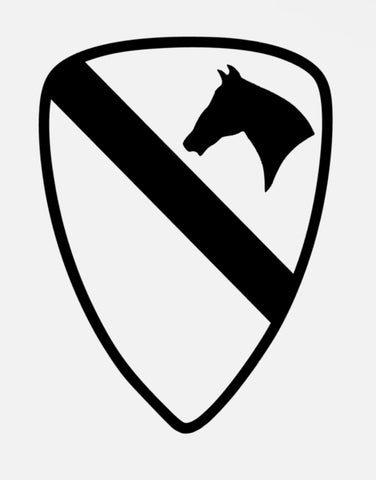 Laser Engraving - 1st Air Cav Logo