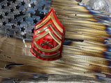 Tattered American Flag - Gunnery Sergeant Edition