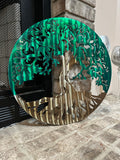 Emerald Tree Of Life -Metal Wall Decor - Gift Idea