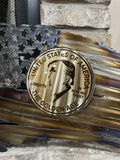 Tattered American Flag - President Trump Coin Edition