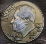 Tattered American Flag - Air Force Chief & Custom Coin Edition