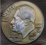 Tattered American Flag - Air Force Chief & Custom Coin Edition