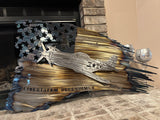 Tattered American Flag - P-51 Mustang Edition