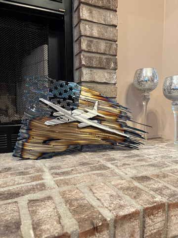 Tattered American Flag - U2 Dragon Lady Edition