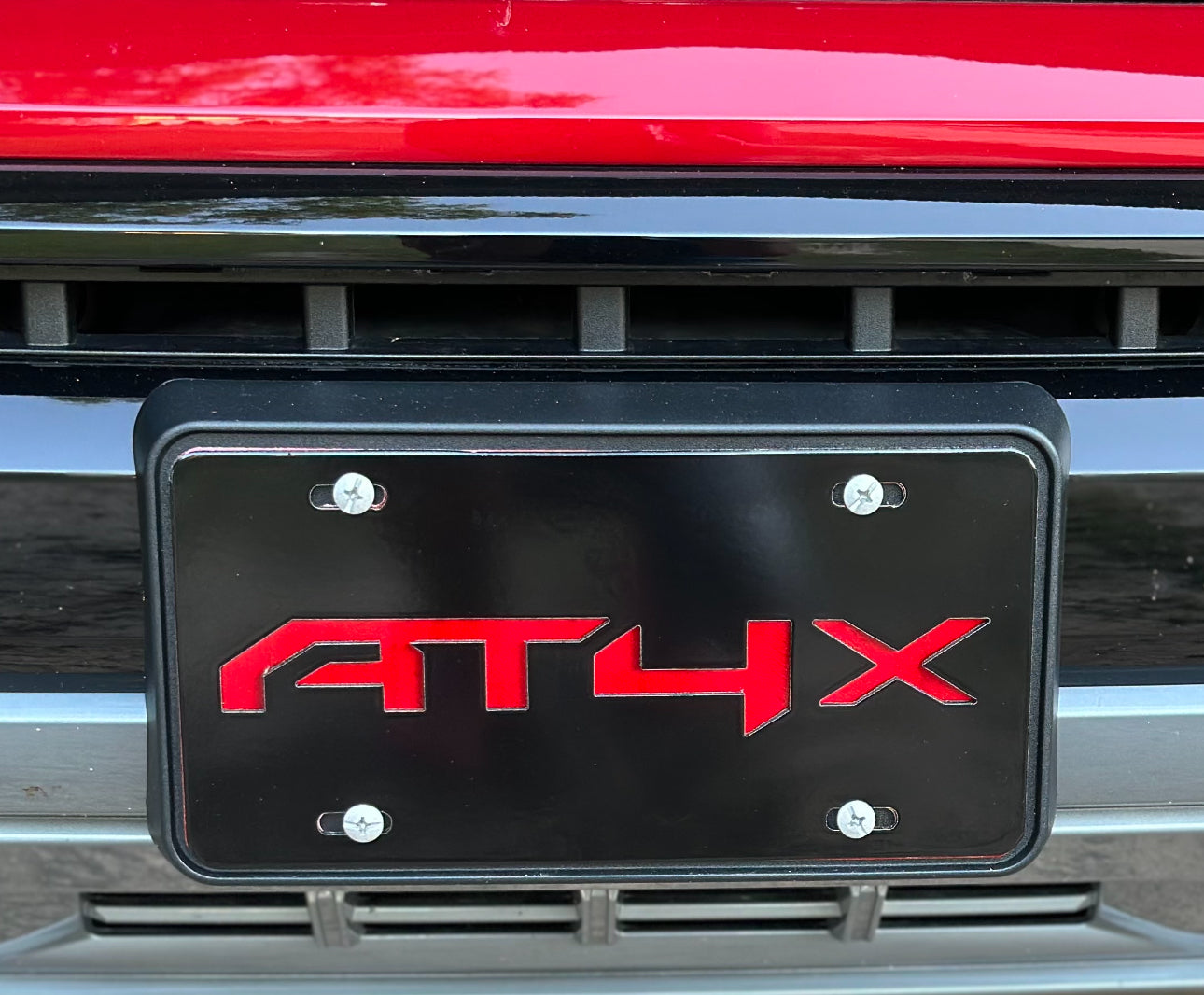 License Plate | AT4 X Edition – Mind Bending Metal Art