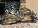 Tattered American Flag -  Custom Medivac Edition