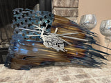 Tattered American Flag - MH53 Sea Dragon Edition