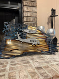 Tattered American Flag - C 12 Huron & Blackhawk Edition