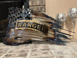 Tattered American Flag - Ranger Tab Edition