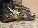 Tattered American Flag - F-111 Aardvark Edition