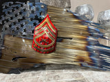 Tattered American Flag - Gunnery Sergeant Edition