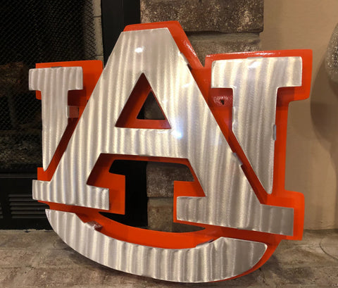 Tattered American Flag - Auburn Edition
