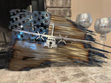 Tattered American Flag - Coast Gaurd HC-144 Ocean Sentry Edition
