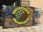 Tattered American Flag - Green Mountain Boys with 158th Security Forces Edition