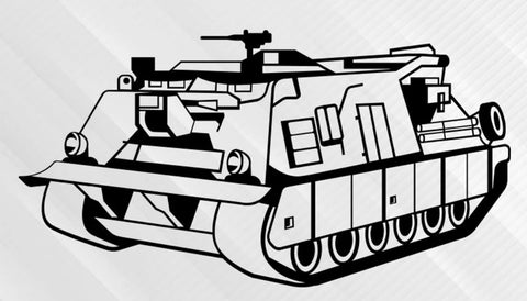 Tattered American Flag - M88 Recovery Vehicle Edition