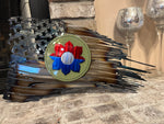 Tattered American Flag - 9th Infantry Division Edition