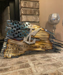 Tattered American Flag - Navy NC Rating Edition