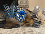 Tattered American Flag - Master Sergeant Rank Edition