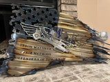 Tattered American Flag -  Custom Medivac Edition