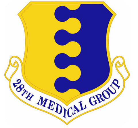 28th Medical Group with B2 Bomber