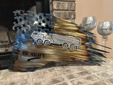 Tattered American Flag - Hemtt Tanker Edition