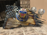 Tattered American Flag - Adjutant General’s Corps Edition