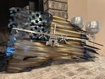 Tattered American Flag - Coast Gaurd HC-144 Ocean Sentry Edition