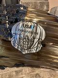 Tattered American Flag - USAF Pararescue Angel Edition
