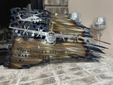 Tattered American Flag - C130J Super Hercules & HH60 Pave Hawk  Edition