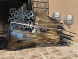Tattered American Flag - Coast Gaurd HC-144 Ocean Sentry Edition
