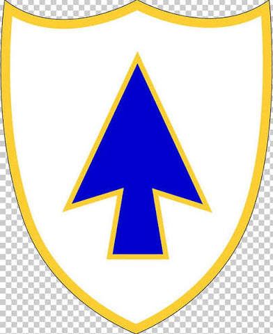 Tattered American Flag -  Blue Spader Logo