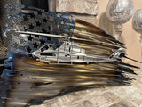 Tattered American Flag - AH-1G Cobra Edition