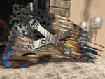 Tattered American Flag -  Military Cross Canons