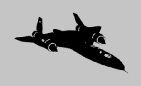 Tattered American Flag - SR-71 Blackbird Edition