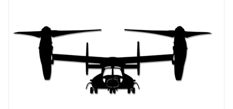 Tattered American Flag - V-22 Osprey Edition