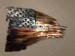 Tattered American Flag - Florida Gators Edition