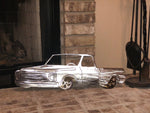 Chevy Truck Metal Art - Metal Wall Decor