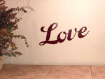 Love Sign - Metal Wall Decor