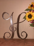 Monogram Letters - Monogram Sign - Metal Wall Decor