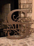 Custom Metal Signs | Monogram Wall Decor | Metal Wall Art