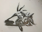 Hogfish Metal Art, Metal Wall Decor