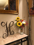 Monogram Letters - Monogram Sign - Metal Wall Decor