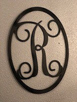 Letter Metal Monogram - Metal Wall Decor