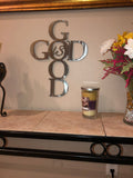 God is Good Metal Art - Metal Wall Decor