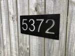 House Number Sign - Metal Wall Decor