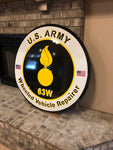 Army Wheeled Vehicle Repairer - Metal Wall Decor