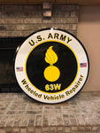 Army Wheeled Vehicle Repairer - Metal Wall Decor